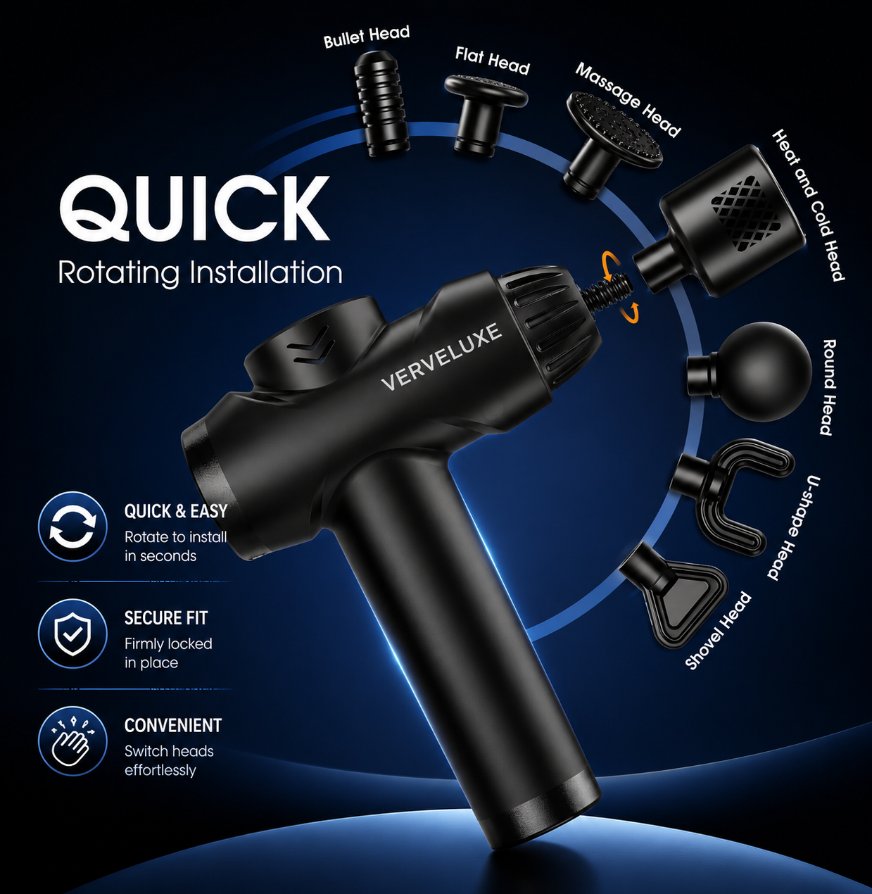 Verveluxe Hot & Cold Massage Gun