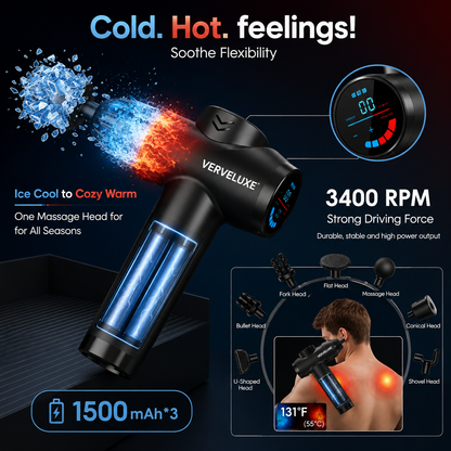 Verveluxe Hot & Cold Massage Gun